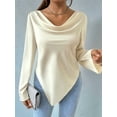 thumbnail image 6 of Womens Tops Cowl Neck Shirts Long Sleeve Teacher Clothes Office Business Dressy Casual Blouse  M, 6 of 8