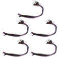 thumbnail image 4 of 5 uds extensiones de cabello coloridas accesorios decorativos elegantes de Halloween para niña mujer gato negro, 4 of 12