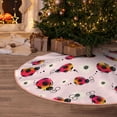 thumbnail image 5 of Sikiie Ladybugs And Flower Christmas Tree Skirt, Christmas Tree Decorations, Christmas Decor, Tree Mat Decoration(30-48IN)-36", 5 of 6