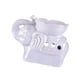 thumbnail image 4 of Quemador de aceite esencial, portavelas, figuras, estatuas, hecho a mano, decorativo Blanco, 4 of 8