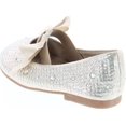 thumbnail image 3 of Blossom Girl Lili Sparkle Rhinestones Cute Strap Little Baby Toddler Dress Flat Shoes, 3 of 7