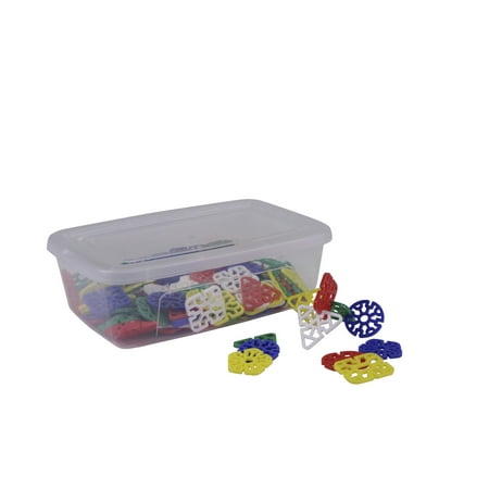 Childcraft Preschool Chinese Manipulative Blocks, Assorted Colors, Set of 145