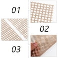 thumbnail image 4 of DRAFIDEEP Set of 2 Brown Fiberglass Baking Mats, Non-Stick, Dishwasher Safe Mesh for Easy Grilling and Oven Use, 4 of 8