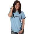 thumbnail image 4 of USSF Classic US Space Force Logo Men's Graphic T Shirt Tees Brisco Brands X, 4 of 6