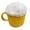 Yellow, variant on 3D Beer Hat Winter Unisex Knitted Cap Thick Keep Warm Cup Shape Festive Oktoberfest Costume Photo Prop Elastic Anti-slip Headwear