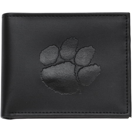 Clemson Tigers Hybrid Bi Fold Wallet Black No Size