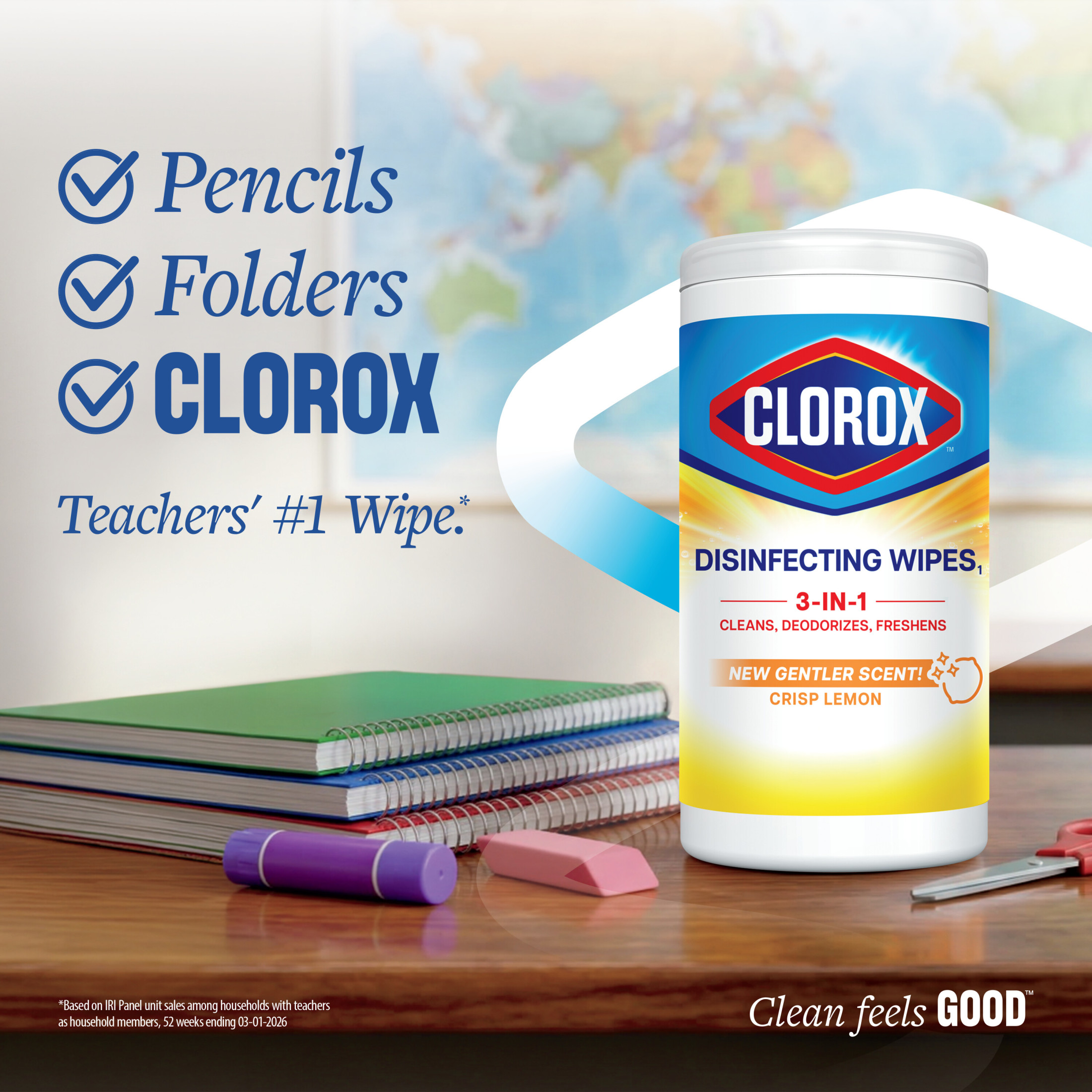 Clorox Disinfecting Wipes Variety Pack, 4-Pack Bundle photo 3