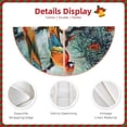 thumbnail image 3 of Haiem Exotic Birds Forest Pattern Christmas Tree Skirt Merry Christmas Party Christmas Tree Decoration,New Year Decorations-30", 3 of 6