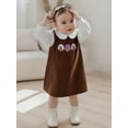 thumbnail image 4 of BemeyourBBs Toddler Baby Girl Thanksgiving Outfit Tops and Turkey Dress 2 Pcs Set, 4 of 9