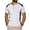 White#button up shirts, variant on Men Henley T-Shirts Waffle Knit 3 Button Tops Color Block Short Sleeve Tees Lightweight Collarless Casual Workout Shirts Gray XL