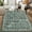 Dark Green, variant on Washable Area Rugs 8x10 for Living Room, VintageFloor Carpet with Non-Slip Backing, Low Pile, for Home Office(Brown)