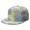 Floral Pat, variant on Floral Pattern Snapback Hat - Unisex Flat Brim Cap with Breathable Eyelets