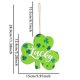 thumbnail image 3 of Cartel Colgante de Madera para Día de San Patricio | Decoración para Fiesta en Casa del Festival Irlandés | Adorno de Pared Trébol Verde de la Suerte | 1 Pieza | 5.28x5.94 Pulgadas | Fácil de Colgar, 3 of 6