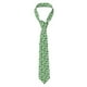 thumbnail image 1 of Balery Green Leaves Corbata Clásica de Seda para Hombre, Corbata Tejida Jacquard, Corbatas Formales para Negocios y Bodas, 1 of 7