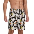 thumbnail image 2 of Sikiie Different Ghosts Mens Pajama Shorts, Lounge Pant, Men's shorts，Sleep Pj Shorts for Men-X-Large, 2 of 6
