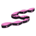 thumbnail image 1 of jinwen Yoga Strap Stretch Straps for Physical Multi Loops Exercise Stretching Band for 8 Loops Pink, 1 of 8