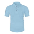 thumbnail image 2 of Goodtrade8 Mens Shirts Polo Short Sleeve Summer Pullover T Shirts for Men Big and Tall, 2 of 6