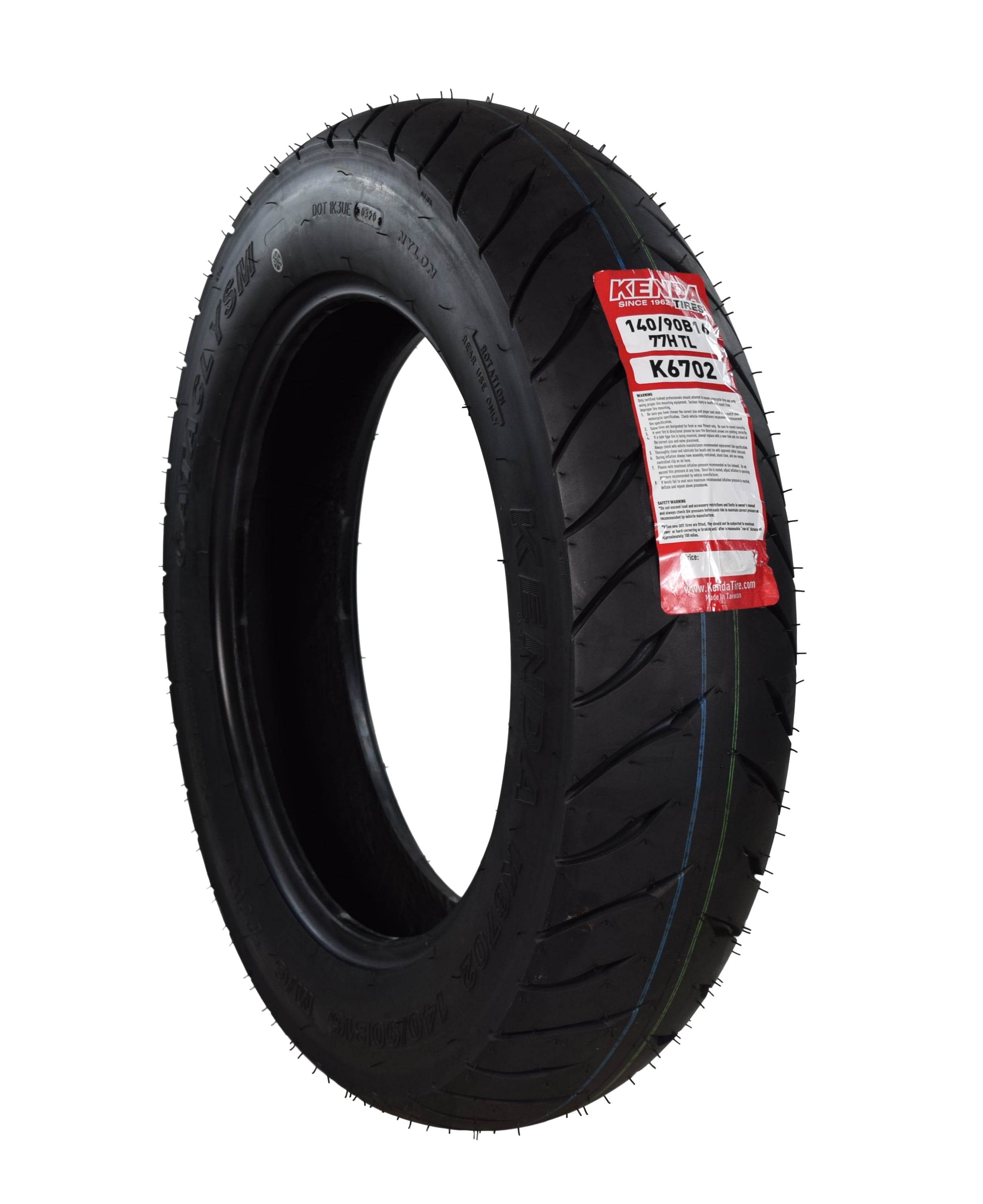 Kenda 46702160301 140/90B16 Cataclysm Rear Bias Motorcycle Tire 140/90-16