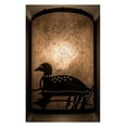 thumbnail image 5 of Meyda Tiffany 178371 Loon Left 12" Tall Wall Sconce - Dark Burnished Antique Copper, 5 of 5