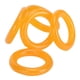 thumbnail image 4 of 20pcs devanadera de la bobina anillo de goma flexible elástico portátil anillo devanadera de la bobina para el reemplazo amarillo, 4 of 8