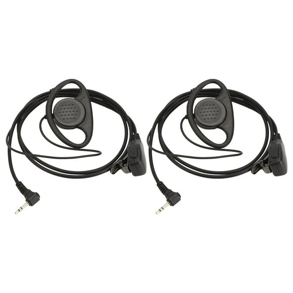 Earpiece, Noise Reduction PU 1 Pin Headset Ergonomic Design For MH230R For T260TP For T200 For T100 2pcs Set
