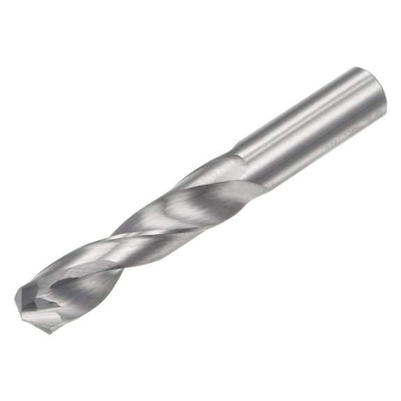 Uxcell 7.9mm C2/K20 Tungsten Carbide Straight Shank Spiral Flutes Twist Drill Bit