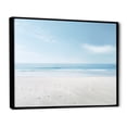 thumbnail image 2 of Designart "Simplicity Beachside Serenity" Nautical & Beach Floater Framed Canvas Print, 2 of 7
