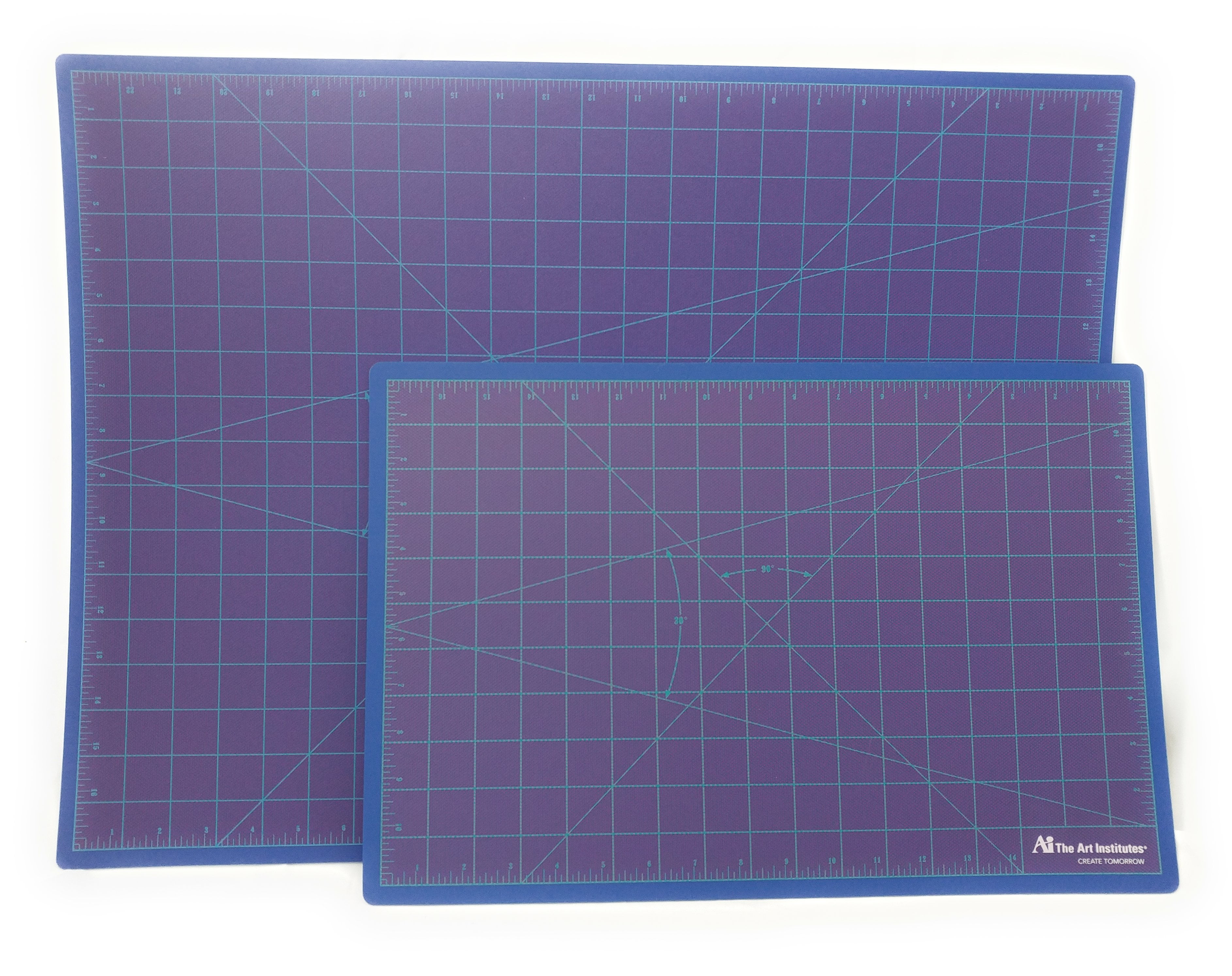 Set of 2 Self Healing Cutting Craft Mats 11.5" x 17" and 18" x 24