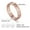Rose Gold, variant on Wome's Ring Hollow Pentagram Stars Stainless Steel Rings Jewelry Gifts