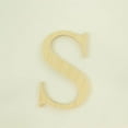 thumbnail image 3 of Package of 1, 12 Inch X 3/4" Thickness Baltic Birch Wood Letter S in The Times New Roman Font, Thick, Upper Case for Art & Craft Project, Made in USA, 3 of 3