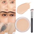thumbnail image 1 of 1pcs Full-Coverage Concealer Set — Brightening & Color-Correcting (Specially Designed for Dark Circles), Includes Waterproof Foundation and Face Makeup Brush Set, Under-Eye Flaw Corrector., 1 of 5