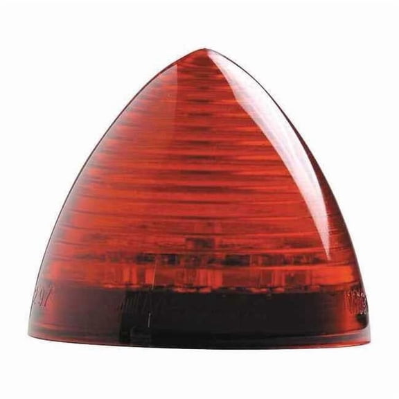 Maxxima Clearance Marker Light,Red,1-3/4" D M09105R
