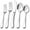 20, variant on Heavy Duty Silverware Set for 2, 10-Piece Stainless Steel Flatware Cutlery Set, Mirror Polished & Dishwasher Safe - Includes Spoons and Forks Knives Ideal for Home Kitchen