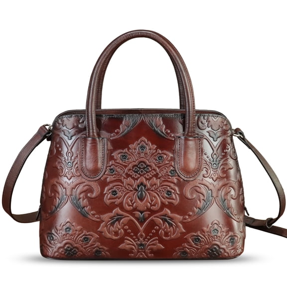 Genuine Leather Purses and Handbags Women Vintage Shoulder Bag Crossbody Bag