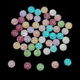 thumbnail image 2 of AMLESO 50xMixed 12mm Round Resin Rhinestone Flatbacks Embellishments for DIY Craft, 2 of 8