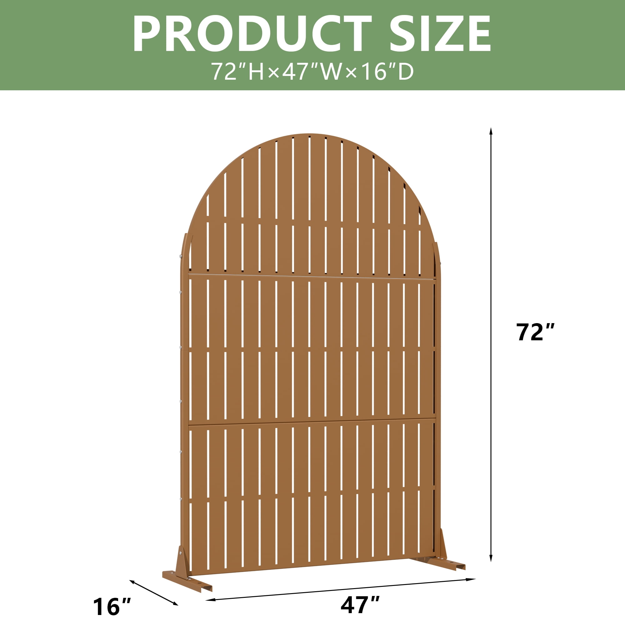 Privacy Metal Screen Fence Panel