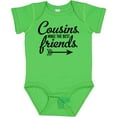 thumbnail image 3 of Inktastic Cousins Make the Best Friends with Arrow Boys or Girls Baby Bodysuit, 3 of 5