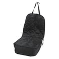 thumbnail image 2 of Funda para asiento de coche, impermeable, resistente a arañazos y suciedad, funda para asiento delantero de mascota con hebilla de correa para automóvil, 2 of 14