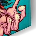 thumbnail image 3 of Epic Art 'Psyk-Out Psychedlic' by Flyland Designs, Acrylic Glass Wall Art, 12"x12", 3 of 8