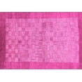 thumbnail image 1 of Ahgly Company Indoor Rectangle Abstract Pink Modern Area Rugs, 2' x 4', 1 of 4