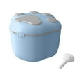 thumbnail image 2 of Large Rice Bin Dispenser Kitchen with Lids Grains Dog Cat Food Storage Container Blue, 2 of 8