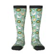 thumbnail image 2 of Lsque Chicken Laying Eggs Printed Crew Socks Men's Women's LightWeight Thin Casual Calf Socks ,Knee High Socks,Cotton Socks, 2 of 9