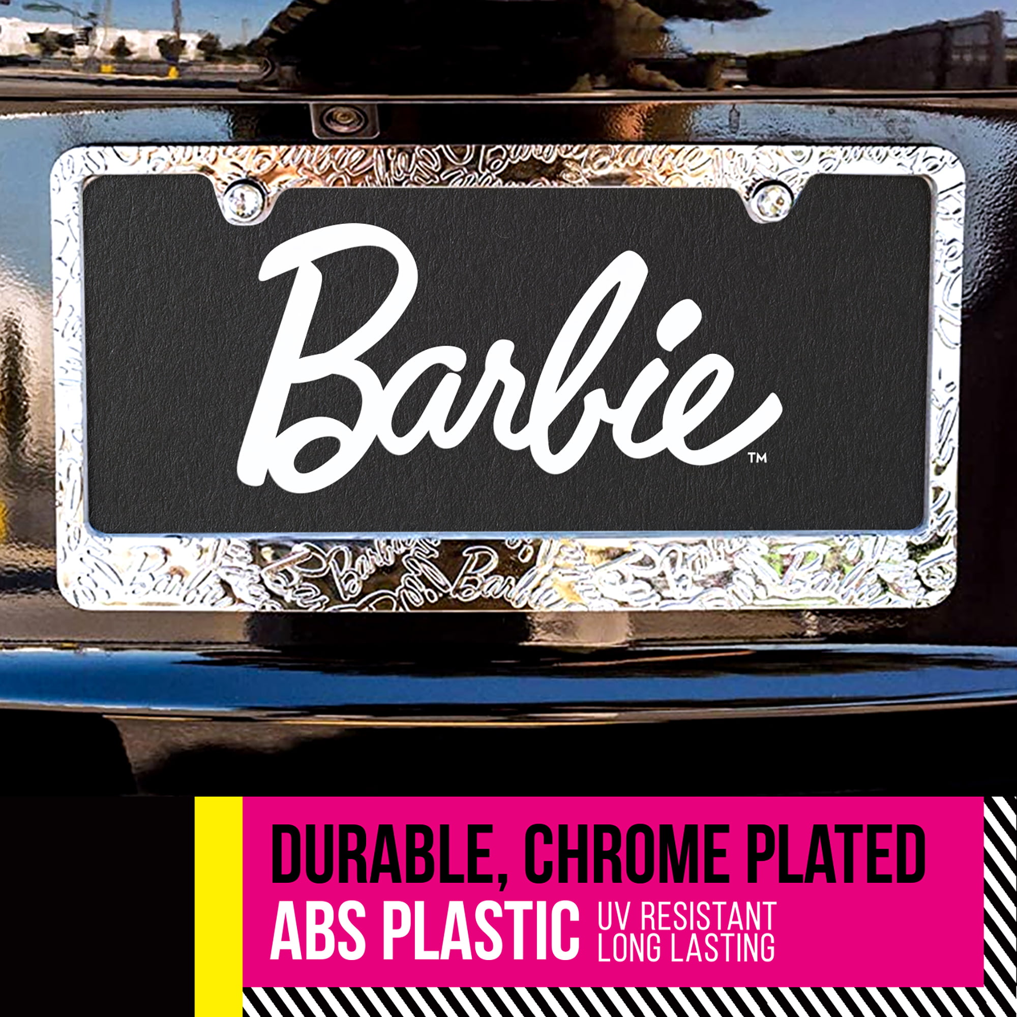 I wanna be like Barbie B*tch that has everything license plate frame