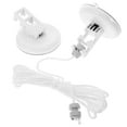 thumbnail image 5 of Portable Retractable Clothesline with Suction Cup 1 Set Travel Drying Line for RVs Hotels Bathrooms, 5 of 8