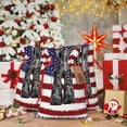 thumbnail image 6 of Gaeub Home Of The Free Because Of The Brave Print Christmas Burlap Bags with Drawstring, Burlap Gift Bags,Christmas Linen Treat Sacks,Gift Wrapping Bags,Xmas Holiday Party Favors Bags-Small, 6 of 9