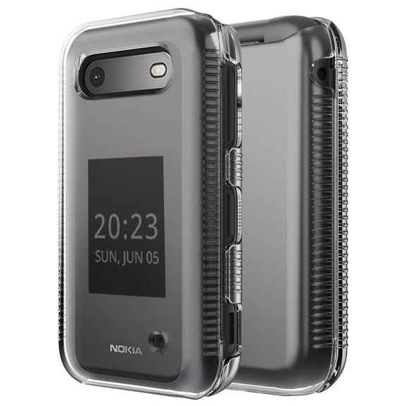 Funda transparente para teléfono móvil Nokia 2780 2760 con tapa