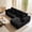 Right Facing+Black, variant on L-Shaped Modular Sectional Cloud Couch, 108" Boneless Couches for Living Room, No Assembly Required Corduroy Sofa with Deep Seat and Chaise, White, Left Facing