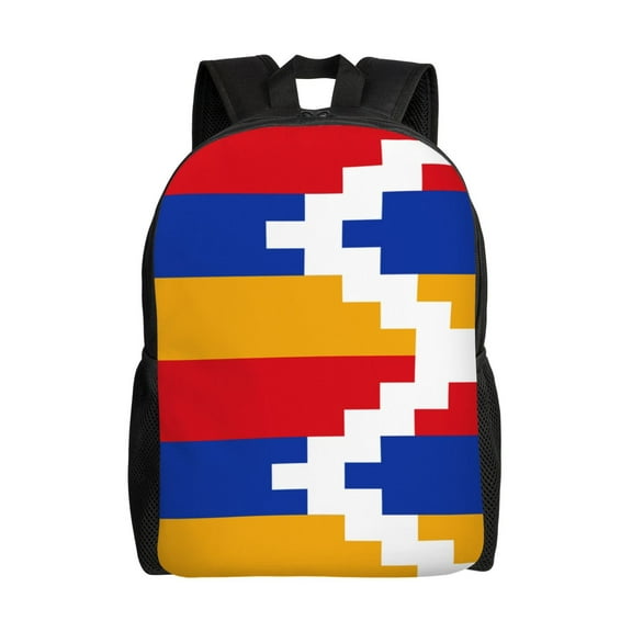Carry On Backpack Flag Of Artsakh Travel Laptop Backpack For Women Men Traveling Business Hiking Casual Gym