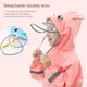 thumbnail image 3 of Chubasqueros para niños, chubasquero para niños de dibujos animados en 3D, ropa impermeable para niños pequeños y niñas (grande) JAMW Sencillez, 3 of 5