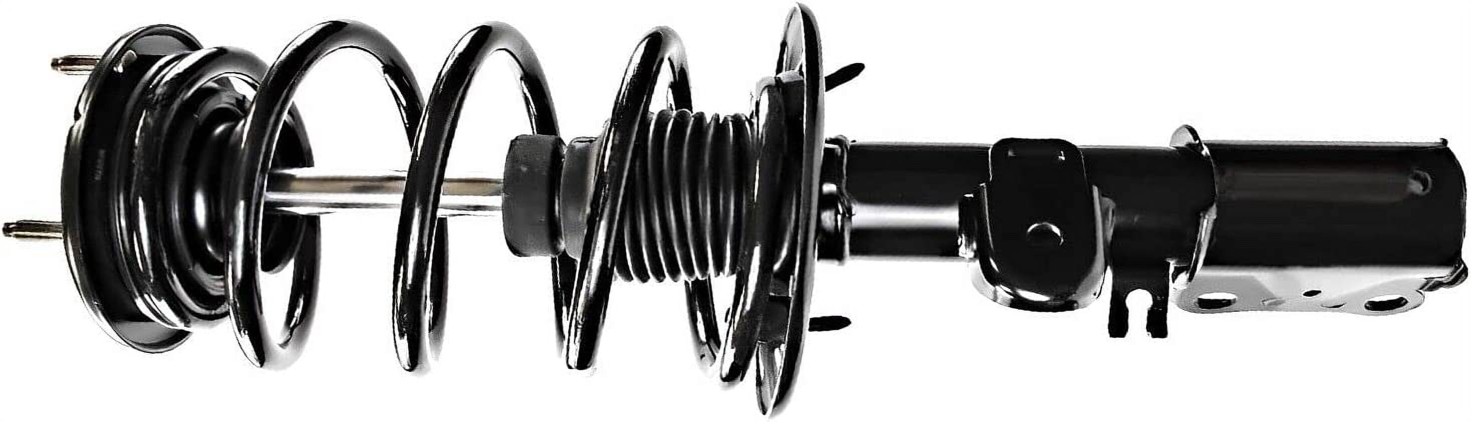 Detroit Axle - 2pc Front Struts for 2013-2019 Ford Flex Lincoln MKT, Struts with Coil Spring Assembly Replacement